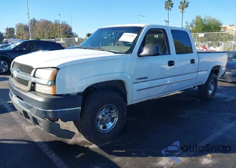 2004 Chevrolet Silverado 2500Hd Ls from USA, damaged, VIN 1GCHC23U64F147849